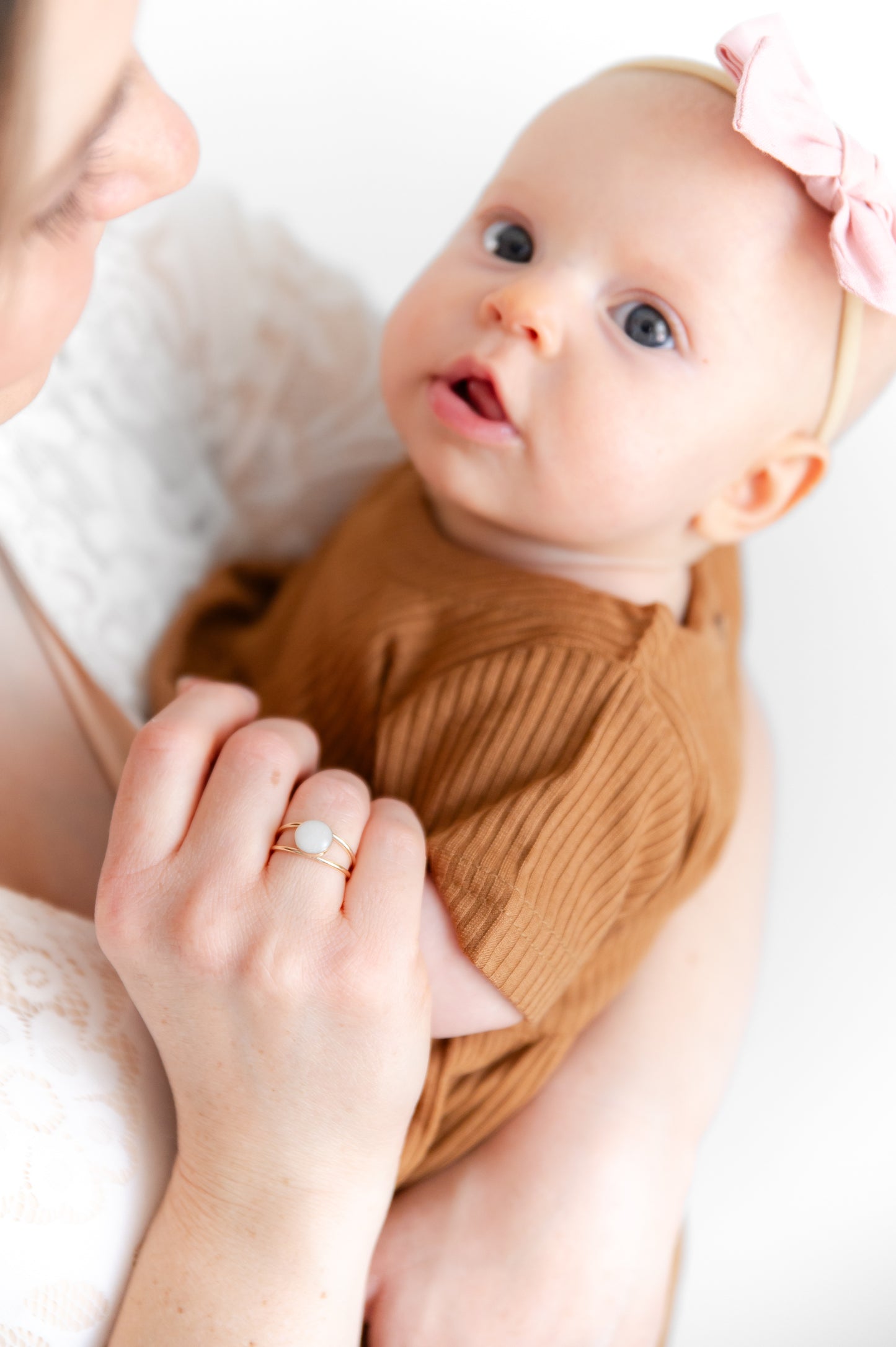 Double Banded 8mm Breastmilk Ring