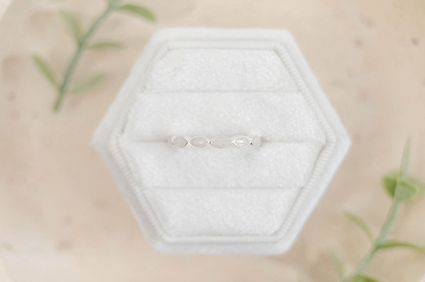 Eternity stacker ring